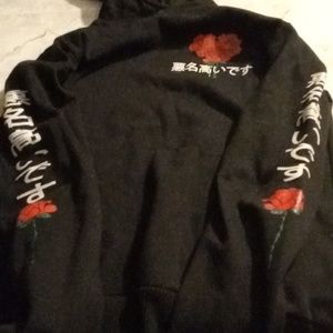 hoodie with design,not thick not thin material,size:S